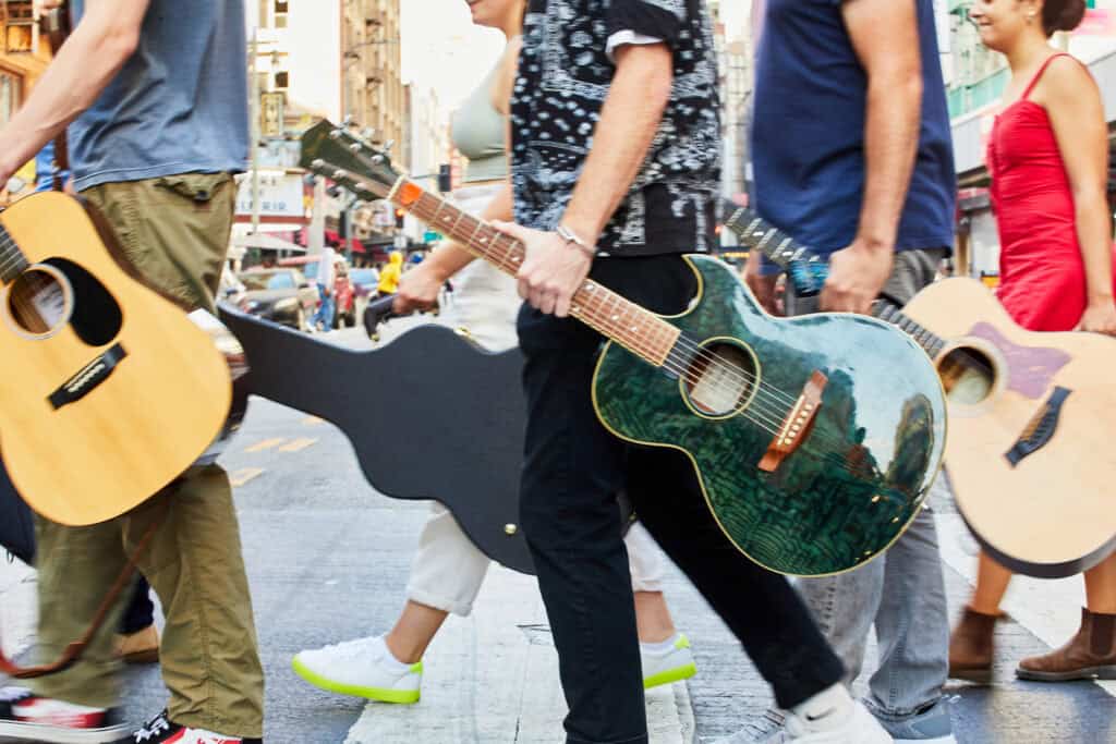 HVSC Artist's walking to class